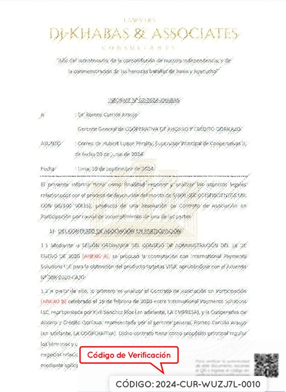 Ejemplo de documento